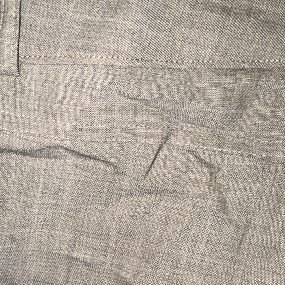 Theory Women's Gray cuffed Ankle Pants - Picture 10 of 12